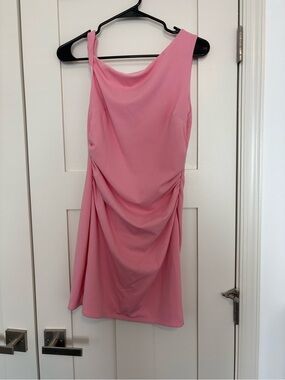 so flirty burgundy one-shoulder cutout asymmetrical dress Lulu's So Flirty Burgundy One-Shoulder Cutout Asymmetrical Dress - Size  Small